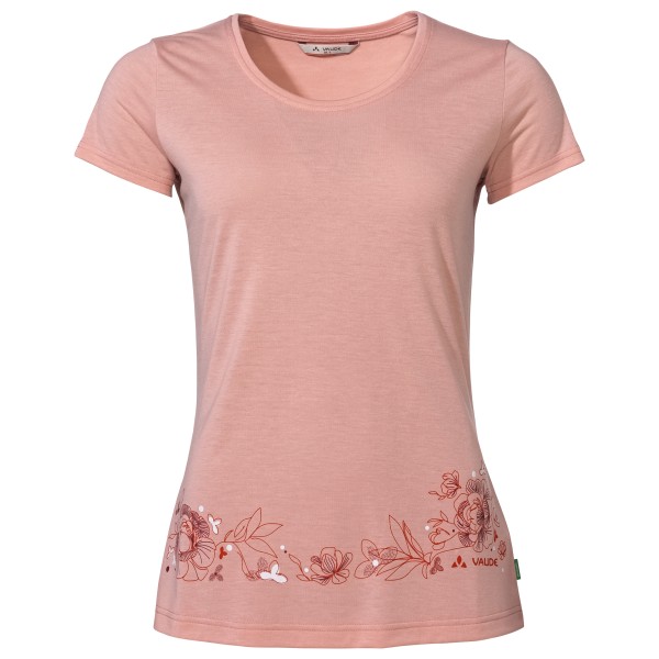 Vaude - Women's Skomer Print T-Shirt II - Funktionsshirt Gr 38 rosa von Vaude
