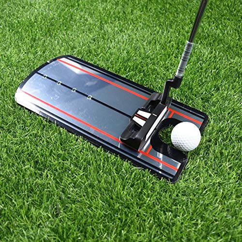 Golf Putting Mirror Golfausrichtungsspiegel Golf Trainingshilfe Verbessern Sie alle Aspekte des Schlaganfalls von VBESTLIFE