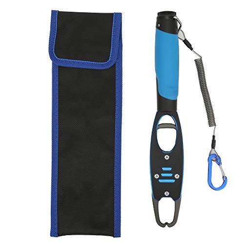 Vbestlife Angelgreifer Fischgriffhalter Fischlippengreifer mit rutschfestem Griff Angelgeschenke für Männer(Blau) Andere Angelgeräte Und Zubehör Fischereimittel von VBESTLIFE