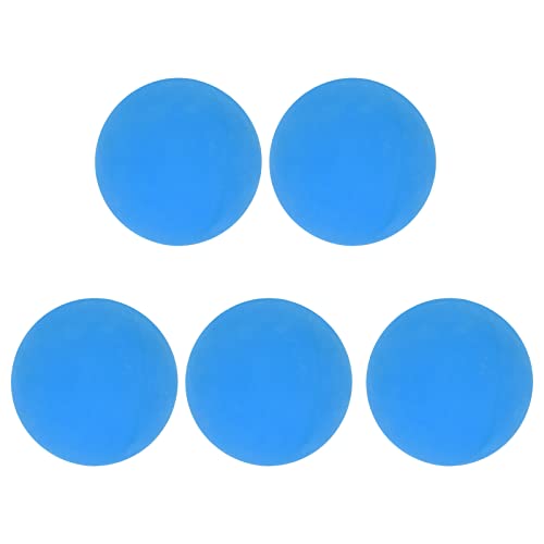 VBESTLIFE Hüpfbälle, 5 Stück 6 cm Hüpfbälle Gummi Tragbare Handübungsbälle Partygeschenke für Racketball (Blau) von VBESTLIFE