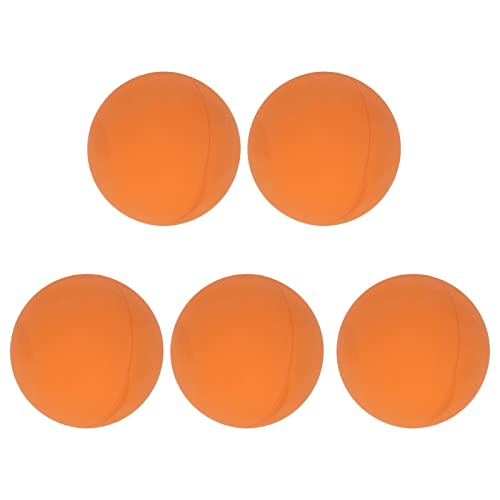VBESTLIFE Hüpfbälle, 5 Stück 6 cm Hüpfbälle Gummi Tragbare Handübungsbälle Partygeschenke für Racketball (Orange) von VBESTLIFE