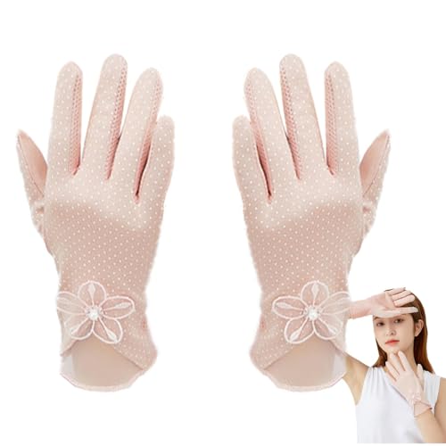 Vbnuyhim Sonnenschutzhandschuhe,Sonnenhandschuhe für Damen UV-Schutz - Vollfinger-UV-Handschuhe | Anti-Rutsch-Touchscreen, atmungsaktive, schnell trocknende Sonnenschutzhandschuhe zum Schutz der Hände von Vbnuyhim