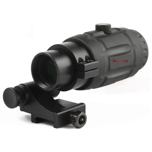 Vector Optics 3X, 4X 5X Vergrößerer Magnifier für Reflexvisiere, Reddot, Shortdot für Airsoft und Sport Schützen (5X Magnifier/Vergrößerer) von Vector Optics