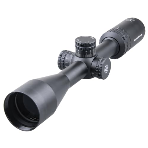 Vector Optics SCOM-30 Hugo 3-12x44SFP Zielfernrohr für Sport, Airsoft und Jagd, Luftgewehr, Ziel-Visier, Gewehrzielfernrohr, Rifle Scope, umfangreiches Zubehör von Vector Optics