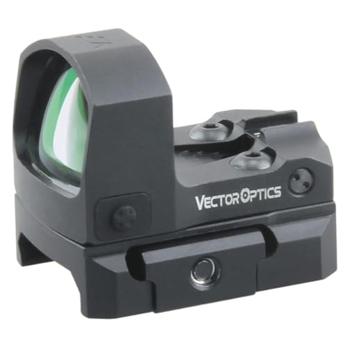 Vector Optics SCRD-43 Frenzy-S 1x17x24 MIC Rotpunkt Visier für Sport, Airsoft und Jagd, Luftgewehr, Ziel-Visier, Reflex-Visier, Red-Dot zum zielen von Vector Optics