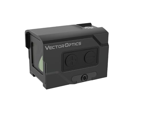 Vector Optics SCRD-63 Frenzy Plus 1x18x20 Rotpunkt Visier für Sport, Airsoft und Jagd, Luftgewehr, Ziel-Visier, Reflex-Visier, Red-Dot zum zielen von Vector Optics