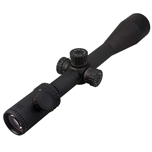 Vector Optics Sentinel 8-32x50 Second Focal Plane (SFP) Riflescope with Red & Green Illuminated Reticle, 30mm Tube, 1/8 MOA Per Click Adjustment, Turret Lock System, Free Mount Rings von Vector Optics