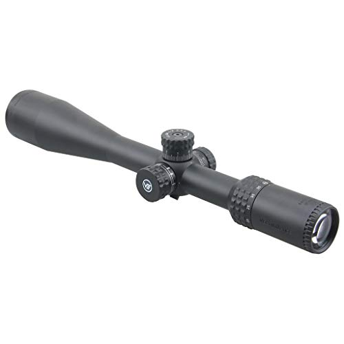 Vector Optics Sentinel-X 10-40x50 Second Focal Plane (SFP) Riflescope with Etched Glass COM-25M Reticle, 30mm Tube, 1/8 MOA Per Click Adjustment, Turret Lock System, Free Mount Rings von Vector Optics
