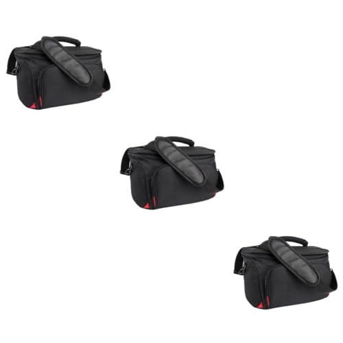 Veemoon 3St Kamera Tasche Objektivbehälter Kameratasche klein Kamerarucksäcke schutzhüllen Decken bezug zipperbeutel Einsatz für Kameratasche Kamera einfügen eine Schulter SLR-Tasche Nylon von Veemoon