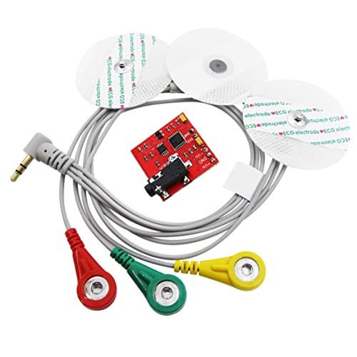 Veesper Muskelsensor -EMG -Dektor, EMG -Muskelsensor -Controller Elektromyografischer Sensormuskelsensor mit EMG -Verbindungslinie -Controller zum Testen der Muskelaktivität Veesper Muskelsensor -EMG -Dektor, EMG -Muskelsensor -Controller Elektromyografischer Sensormuskelsensor mit EMG -Verbindungslinie -Controller zum Testen der Muskelaktivität von Veesper