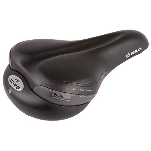 Velo Sattel Plush Air-Lastomer, Black, 270 x 180 mm von Velo