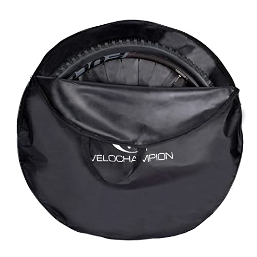 VeloChampion Laufradtasche für einfachen Fahrradtransport - leicht und verstaubar (29" Laufradtasche (1er Pack)) von VeloChampion