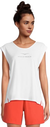 Venice Beach Damen Vb_Arden T-Shirt, Weiß, S EU von Venice Beach