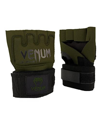 Venum Art: Uni Kontact Gel-Handschuhe Bandagen, Khaki/Schwarz, S von Venum