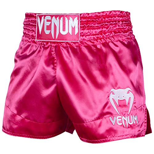 Venum Classic Thaibox Shorts, Rosa/Weiß, M von Venum