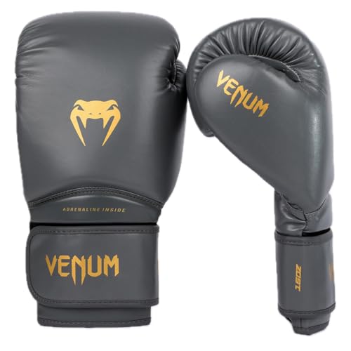 Venum Contender 1.5 Boxhandschuhe - Grau/Gold - 10 Oz von Venum