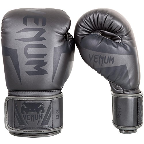 Venum Unisex Elite Boxing Gloves Boxhandschuhe, Grau/Grau, 10 Oz EU von Venum