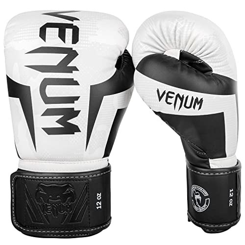 Venum Unisex Venum Elite Boxing Gloves Boxhandschuhe, Weiß/Camo, 8 Oz EU von Venum