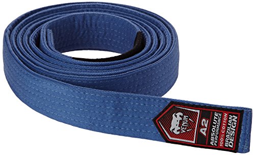 Venum Unisex Erwachsene Gürtel Brazilian Jiu-Jitsu Belt, Blau, A2 von Venum