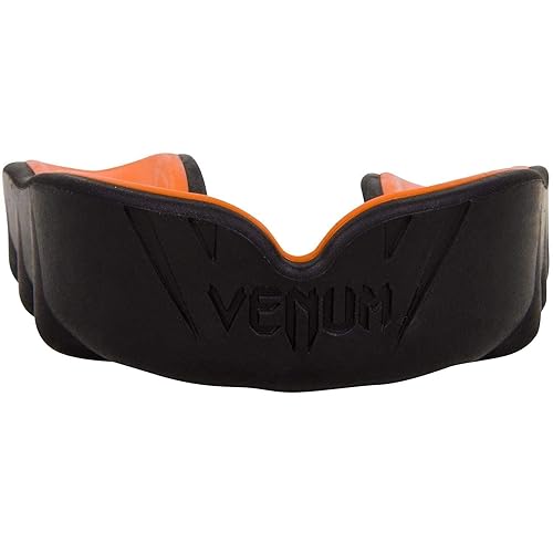 Venum Unisex Senior 11+ Jahre Challenger Mundschutz, Einheitsgröße,Schwarz/Orange von Venum