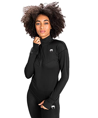 Venum Essential Women's Base Layer Top - Schwarz - S von Venum