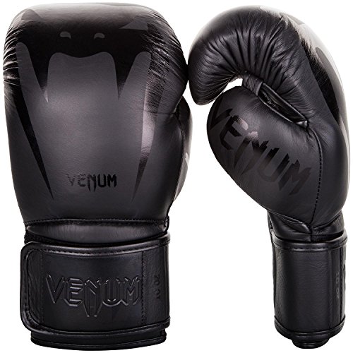 Venum Giant 3.0 Boxhandschuhe Muay Thai, Kickboxing, Schwarz / Schwarz, 12 oz von Venum