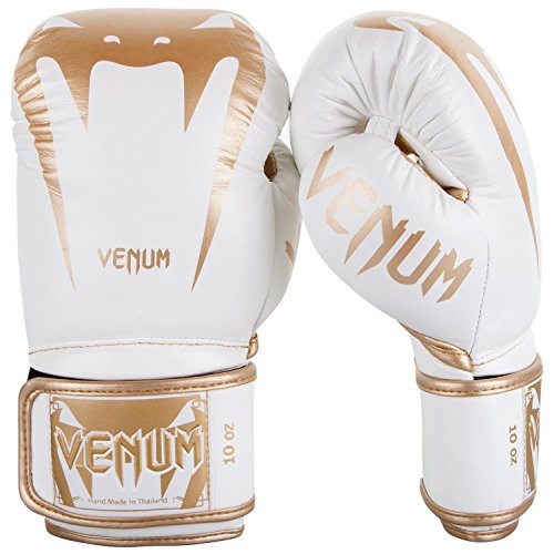 Venum Giant 3.0 Boxhandschuhe Muay Thai, Kickboxing, Weiß / Gold, 10 oz von Venum