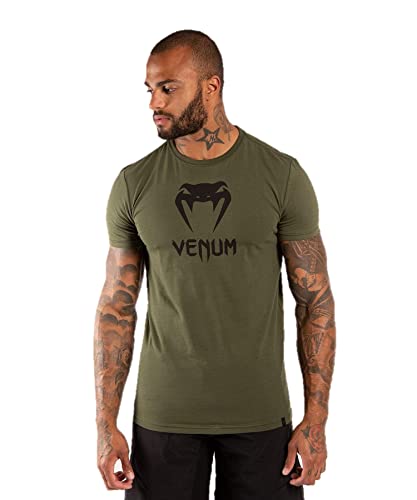 Venum Herren Classic T-shirt T shirt, Khaki, S EU von Venum