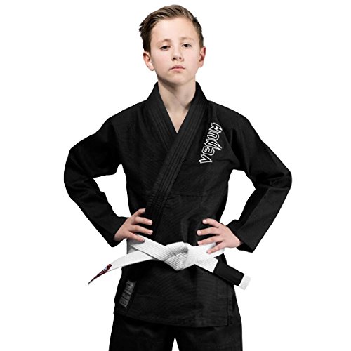 Venum Kinder Contender Kids BJJ Anzug, Schwarz, C1 von Venum