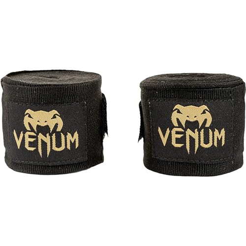 Venum Kontakt Boxbandagen - Schwarz/Gold - 4 M von Venum