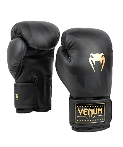 Venum Razor Boxhandschuhe, Schwarz/Gold, 12 oz von Venum