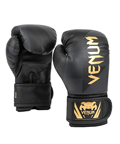 Venum Unisex Youth Venum Razor - für Kinder Boxhandschuhe, Schwarz/Gold, 4 Oz EU von Venum