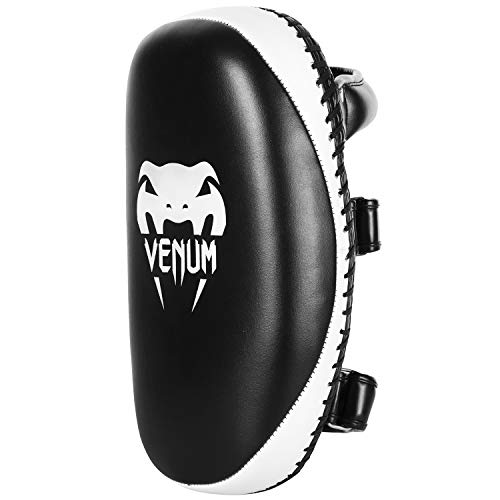 Venum Skintex Leder Licht Kick Pad (Paar), Schwarz/Ice von Venum
