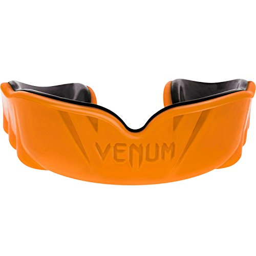 Venum Unisex Senior 11+ Jahre Challenger Mundschutz, Einheitsgröße,Orange/Schwarz von Venum