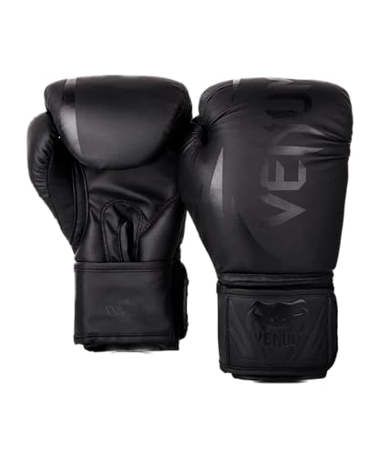 Venum Unisex-Youth Challenger 2.0 Kids Boxhandschuhe, Schwarz / schwarz, 6-ounce EU von Venum