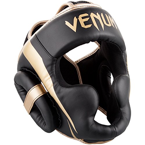 Venum Unisexe Elite Kopfschutz, schwarz, Unique von Venum