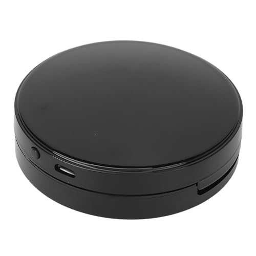 Verdant Touch Kissenspiegel Kompaktkoffer Rund Kissen Foundation Case mit LED-Licht Kompaktspiegel Leeres Kosmetikpaket von Verdant Touch