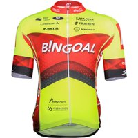 BINGOAL WALLONIE-BRUXELLES 2024 Kurzarmtrikot, für Herren, Größe L, Rennrad von Vermarc