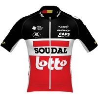 SOUDAL LOTTO PRR Summer 2021 Kurzarmtrikot, für Herren, Größe S, Radtrikot, von Vermarc