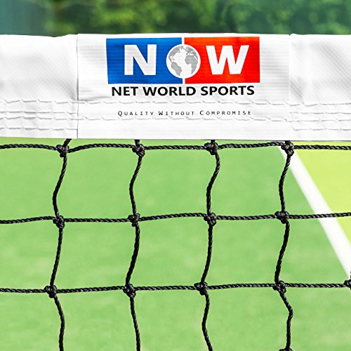 Tennisnetze für Einzel-Tennis 10m lang – eine Auswahl von Zwei (2,5mm Tennisnetz - 4,7kg) von Vermont