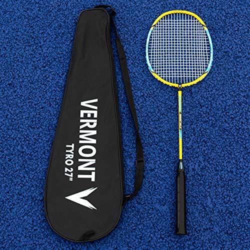 Vermont Tyro Badmintonschläger | Stahl & Aluminium | Perfekt für Anfänger (53 cm (Mini)) von Vermont