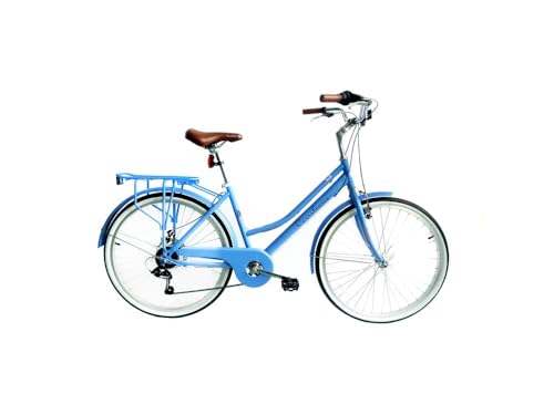 Versiliana Damen Fahrrad-damen-pastel26 Stadtfahrrad, Pastel Light Blue, Einheitsgröße von Versiliana