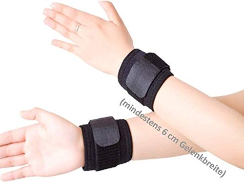 TEG88 - 2x Handgelenk Bandagen HANDGELENKBANDAGE Handgelenkstütze - rechts oder links anwendbar - Neoprene von Vertrieb durch TEG