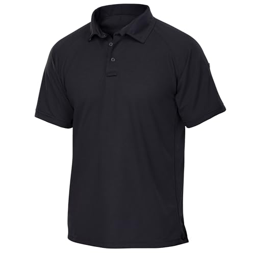 Vertx Herren-Poloshirt, kurzärmelig, Marineblau, Größe L, VTX4000 von Vertx