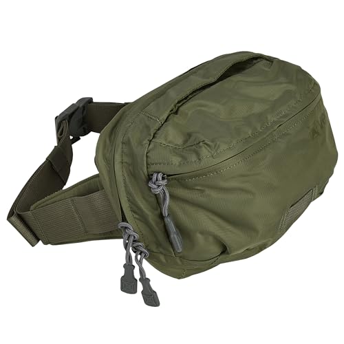 Vertx Long Walks MP 2L Tactical Waist Fanny Pack Concealed Carry Gear Bag for Travel, CCW, EDC-Arbeit, Wandern, Outdoor, Baldachin, Grün, Baldachin grün, Einheitsgröße, Long Walks Mp 2l Taktische von Vertx