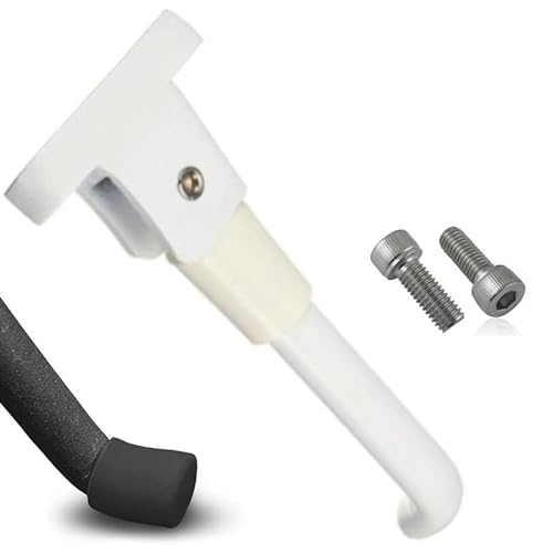 Vestigia® - Scooter Ständer Halter für Xiaomi M365 1S Essential Pro Mi - Elektrofahrrad Parkständer mit Socke - Scooter Kickstand (weiß) von Vestigia