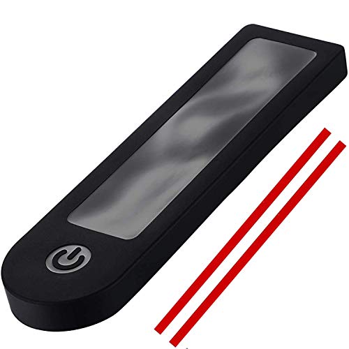 Vestigia® - Regenabdeckung aus Gummi für das Display für den Xiaomi M365 1S Essential Pro 2 Elektroroller - Dashboard Regenschutz - Scooter Ersatzteil Zubehör (Schwarz) von Vestigia
