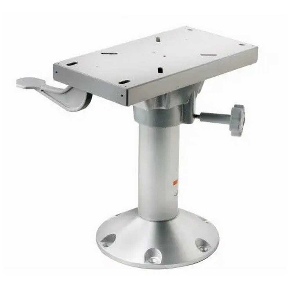 Vetus Foot Seat Fixed Height Sliding Silber 33 cm von Vetus