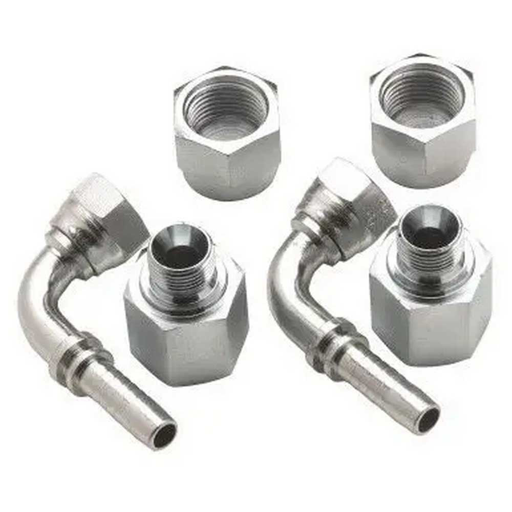 Vetus Fuel Filter Curved Connector Silber 8 mm von Vetus