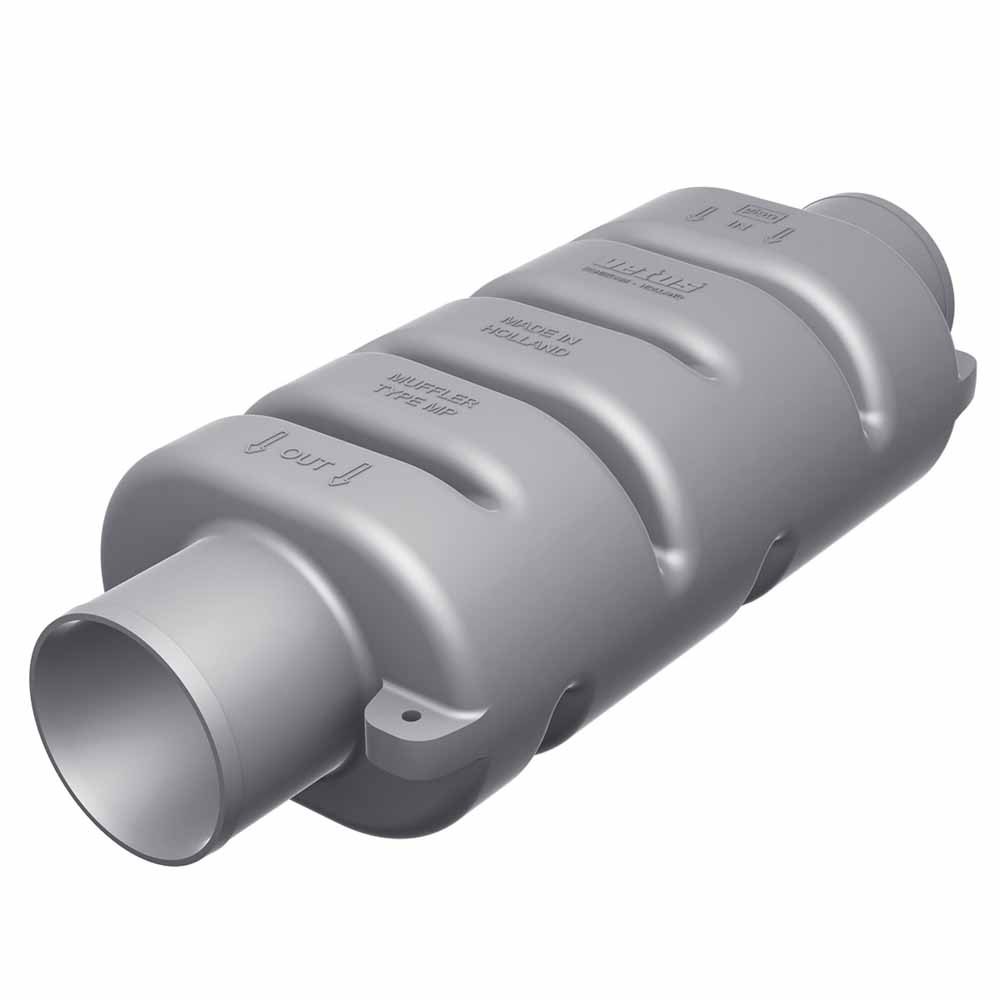 Vetus Mp60 Exhaust System Muffler Silber 158 x 60 mm von Vetus